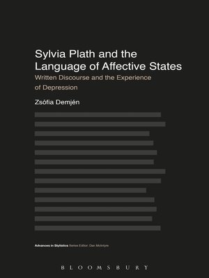 cover image of Sylvia Plath and the Language of Affective States